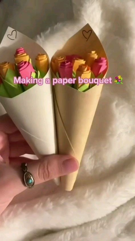 Budget-Friendly Crafts: DIY Paper Flowers on a Dime! Diy Crafts For Birthday Decoration, Cute Simple Gift Ideas For Boyfriend, Birthday Homemade Gifts For Best Friend, Birthday Crafts For Bestie, Diy Gifts For Bff Creative, Handcraft For Boyfriend, Diy Birthday Gifts Easy Simple, Simple Crochet Birthday Gifts, Clay Gift Ideas For Friends