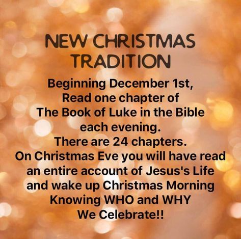 Book Of Luke, Christmas Bible, Christmas Tradition, December 1st, Vie Motivation, Bible Quotes Prayer, Bible Encouragement, Read Bible, Christmas Morning