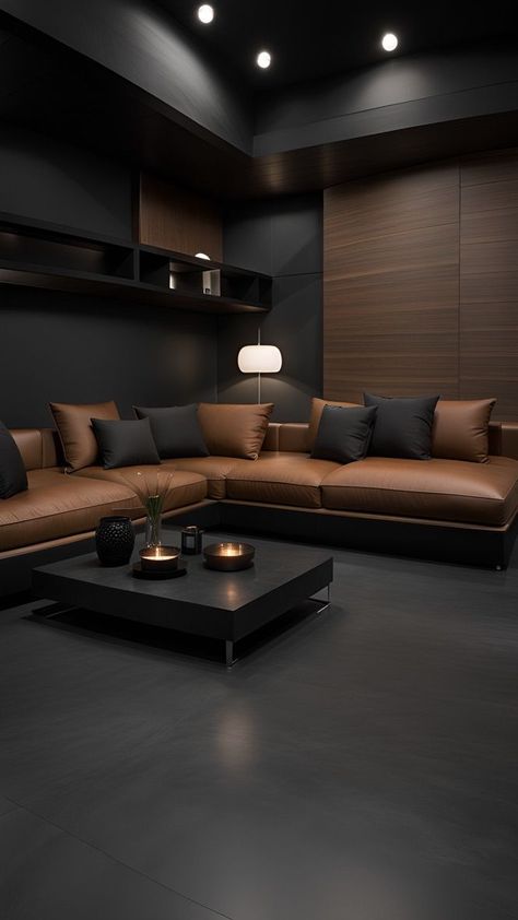 Gone are the days when Scandinavian design was solely associated with light, airy spaces. The new wave of interior aesthetics brings forth a captivating fusion of elegance and minimalism, all while embracing the depth and richness of dark tones. Discover how you can create a truly enchanting living room that exudes both warmth and style. #ElegantScandiChic #DarkRoomDreams #ModernScandiLiving #MoodyElegance #SleekDarkDecor #LuxuryInSimplicity #ContemporaryScandi #DepthAndStyle #ChicDarkInterior Dark Scandinavian Living Room, Dark Scandinavian Interior, Dark Scandinavian, Dark Living Room, Scandinavian Living Room, Black Hd Wallpaper, Scandi Chic, Luxury Bedroom Decor, Style Dark