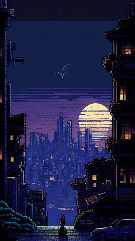 ai art, ai artwork, ai artificial intelligence, ai artificial intelligence art, ai art aesthetic, 32 bit pixel art, 32 bit pixel art aesthetic, 32 bit pixel art landscape, quotes, quotes aesthetic, quotes deep feelings, quotes that hit different, 32 Bit Pixel Art, City Pixel Art, Deep Feelings Quotes, Night In The City, Whatsapp Wallpapers Hd, Pixel Art Landscape, Cityscape Wallpaper, Nostalgia Art, Pixel Art Background