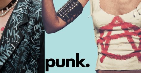 Dress like a Punk - DIY clothing ideas - SewGuide Punk Shirts Diy, Punk Diy Ideas, Punk Rock Aesthetic Outfits, Diy Punk Shirt, Diy Band Shirt, Diy Edgy Clothes, Rock Aesthetic Outfits, Diy Clothing Ideas, Diy Punk Clothes