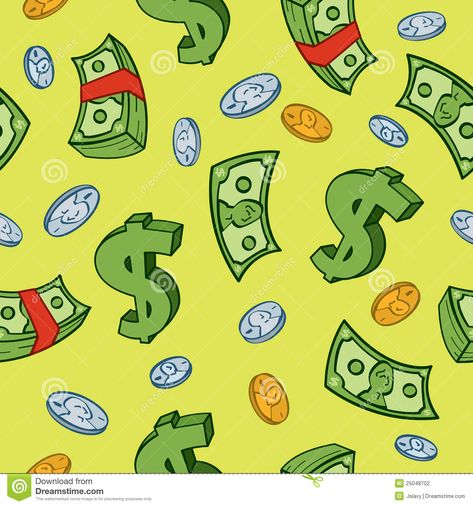 Cartoon Money, Money Background, Background Cartoon, Money Notes, The Lottery, Red Tattoos, Dollar Sign, Swag Cartoon, Cool Wallpapers Cartoon