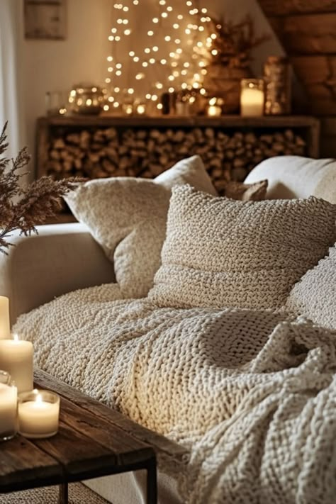 Learn how to bring the cozy, warm feeling of hygge into your living room with simple decor ideas! Create a space you’ll love to relax in. #HyggeHome #CozyLiving #ScandinavianLiving Cozy Teddy Bear Aesthetic, Home Sick Aesthetics, Nordic Hygge Decor, Hygge Aesthetic Living Room, Hygge Home Aesthetic, Hygge Nook, Cozy Life Aesthetic, Winter Hygge Aesthetic, Danish Style Home