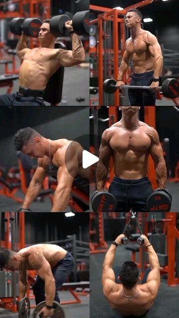 Shoulder And Traps Workout, Shoulder Workout At Gym, Shoulder Workout With Dumbbells, Dumbbell Shoulder Workout, Killer Shoulder Workout, Christian Fleenor, Shoulder And Trap Workout, Trap Workout, Shoulder Workouts For Men