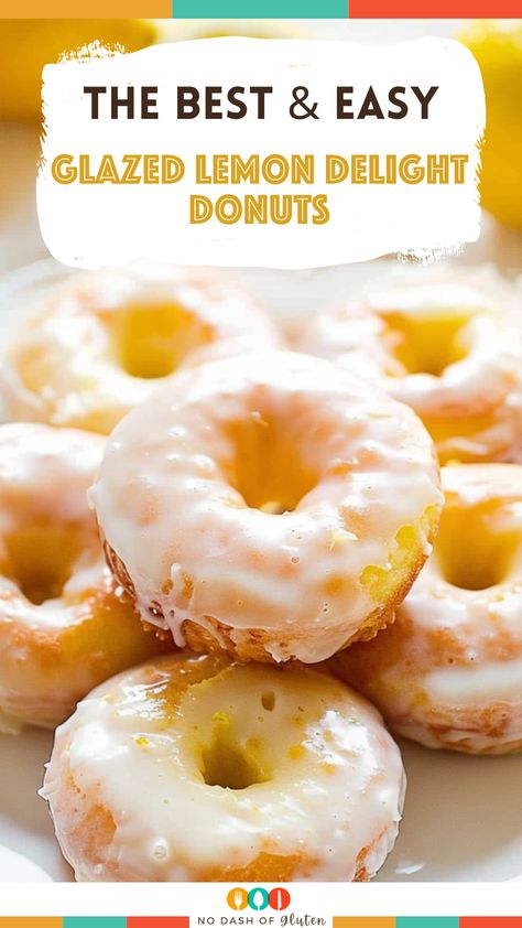 Glazed Donut Muffin Recipe, Baked Filled Donuts Recipe, Baked Glazed Donut Recipe, Day Old Donuts What To Do With, Gourmet Donuts Recipe, Baked Mini Donut Recipe, Lemon Doughnut Recipe, Hostess Donettes Recipe, Glaze For Donuts Easy