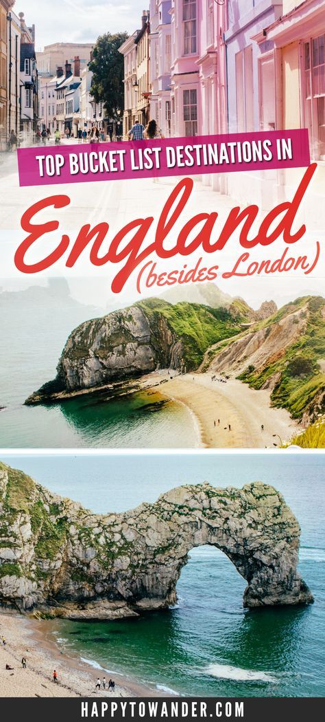 A list of stunning bucket list destinations in England, including historic sights, quaint villages and beautiful must-sees. England Itinerary, Beautiful Places In England, European Trip, Uk Trip, Places In England, England Trip, London Trip, United Kingdom Travel, Travel Destinations Bucket Lists