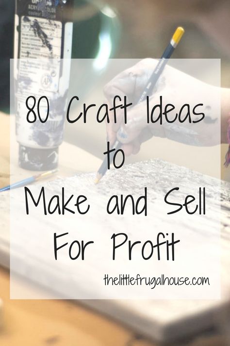 Looking for a creative side job? These 80 craft ideas will help you find the perfect product to make and sell for profit! Tikal, Mason Jar Crafts, Kerajinan Diy, Ge Bort, Craft Show Ideas, Money Making Crafts, Crafts To Make And Sell, Mason Jar Diy, Jar Crafts