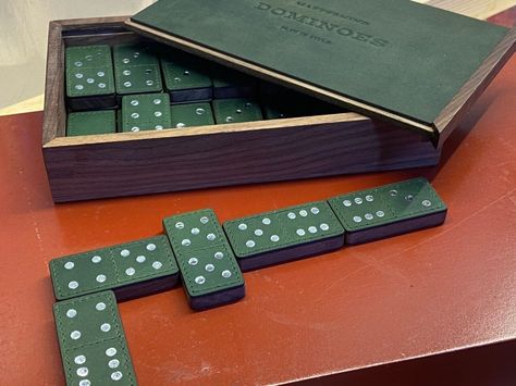 Personalized Dominoes, Dominoes Game, Family Board Game, Chess Boxing, Tiles Game, Domino Effect, Domino Games, Family Board, Dominoes Set