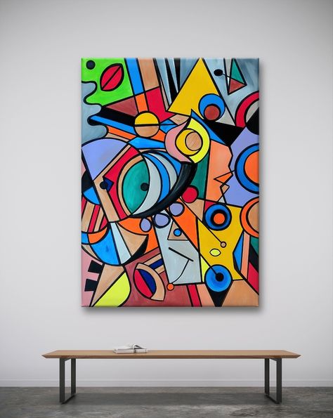 150x190 oeuvre XL peinture ARTISTSQUARE art moderne peinture acrylique peinture abstraite idée cadeau photos peinture surdimensionnée tableau mural grand - Etsy UK Pen Ideas, Diy Paintings, Modern Pop Art, Abstract Art Inspiration, Tableau Art, Punch Needle, Art Moderne, New Art, Modern Art