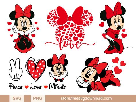 Home - Store Free SVG Download Mouse Valentine, Minnie Mouse Clipart, Minnie Mouse Valentines, Minnie Mouse Silhouette, Minnie Mouse Svg, Mickey Mouse Balloons, Mickey And Minnie Love, Mouse Logo, Baby Spiderman