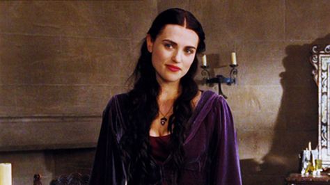 Morgana Pendragon Icon, Aesthetic For Edits, Vampire Couple, Elven Fashion, Lady Morgana, Madeleine Stowe, Irish Goddess, Katie Mcgrath Morgana, Merlin Morgana