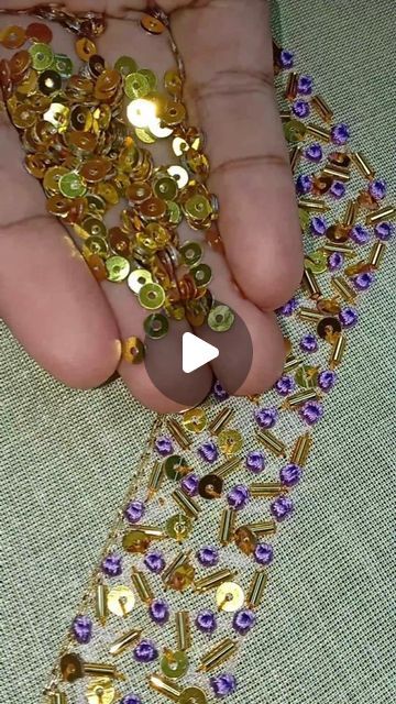 shadiya handworks on Instagram: "Hand embroidery neck tutorial for blouse #handembroideryforbeginners  #blousebackdesign  #backneckembroidery #onamsareeblouse #onamspecial  #onamcollection  #handembroiderytips  #frechknot #beadwork" Neck Hand Embroidery Design, Beadwork Embroidery Tutorial, Indian Embroidery Designs By Hand, Onam Saree Blouse, Neck Tutorial, Indian Embroidery Designs, Beadwork Embroidery, Hand Work Blouse, Pakistani Dress