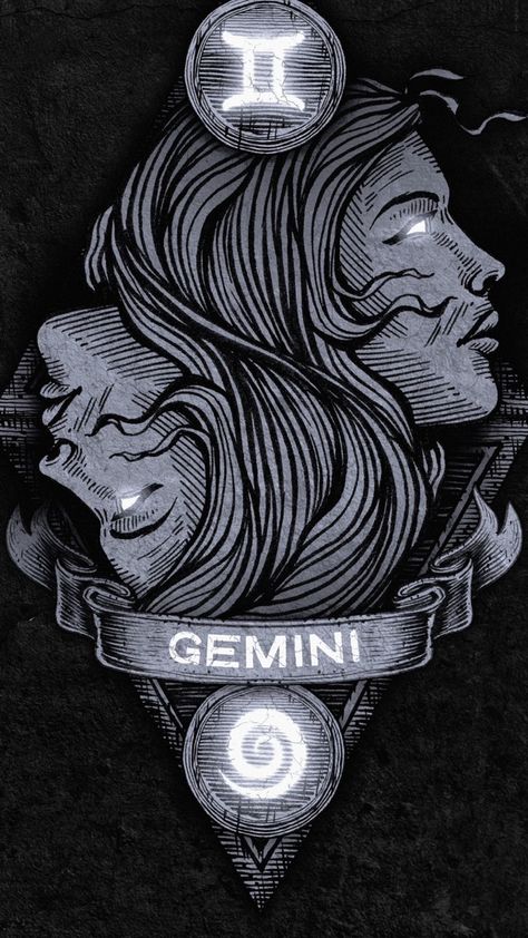 Zodiac Gemini Art, Gemini Images, Taurus Wallpaper, Gemini Wallpaper, Gemini Zodiac Tattoos, Zodiac Signs Pictures, Whats Wallpaper, Gemini Art, Gemini Life