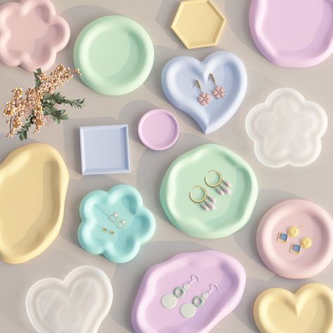 Silicone mold dish-Heart tray resin mold-Flowers plate silicone mold-Clouds Storage tray mold-Resin jewelry tray DIY 1> Size: Please refer to the picture. 2> Quantity: 1 pc per listing, come with only the mold, do not have any samples. 3> Our silicon mold is made with quality durable silicon by advanced techniques. The finished product is precise, high transparency, flexible and easy take off from the mold. 4> The molds can be used for epoxy resin, concrete, plaster, cement crafts. Shopping Note Jewelry Tray Diy, Plate For Jewelry, Diy Plates, Diy Jewelry Tray, Cement Tray, Resin Dish, Resin Concrete, Tray Resin, Diy Plaster