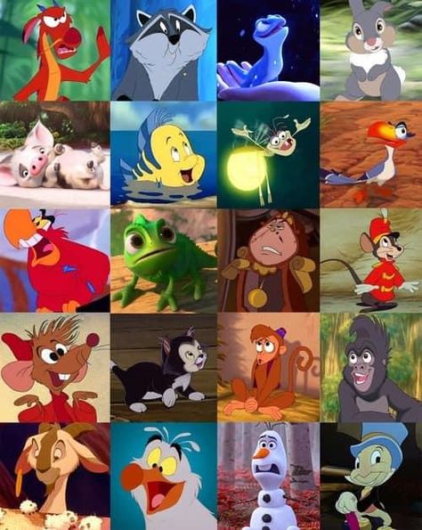 Disney Sidekicks, White Bunnies, Disney Collage, Disney Dogs, Disney Images, Disney Animals, Disney Designs, Disney Colors, Disney Side