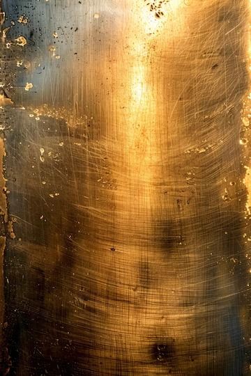 Premium Photo | CloseUp of Metal Surface With Gold Paint Generative AI Whiskey Display, Metal Study, Gold Metal Texture, Brandy Rose, Rose Music, Film Texture, Brass Texture, Scotch Whiskey, Poster Background