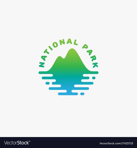 National Park Logo, Mountain Graphic, Cafe Logo, Logo Creation, Logo Restaurant, Logo Mark, Unique Logo, 로고 디자인, Logo Maker