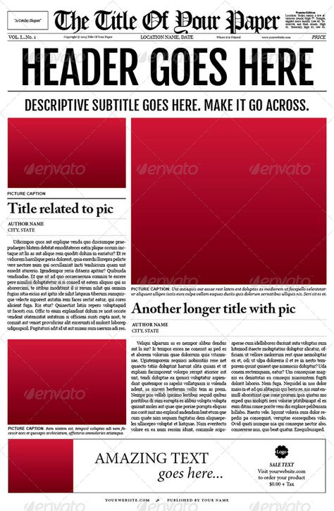 Old Style Newspaper Template Newspaper Article Template, Newspaper Template Design, Article Layout, Blank Newspaper, Newspaper Format, Newspaper Design Layout, Article Template, 잡지 레이아웃, Newspaper Layout