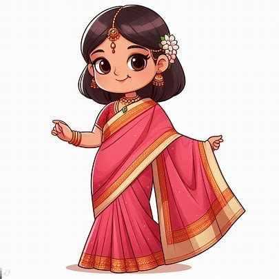 single indian saree cartoon clipart images - Pencipta Imej daripada Microsoft Designer Little Mermaid Painting, Mom Drawing, 2d Character Animation, Chibi Body, Indian Illustration, Fashion Poster Design, Character Design Girl, Mermaid Painting, Cartoon Clipart