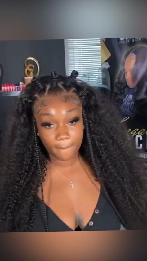 Bantu Knots, Hairstyles Concert, Bantu Knot Hairstyles, Bridesmaid Hair Clips, Concert Hairstyles, Frontal Wig Hairstyles, Braided Cornrow Hairstyles, Frontal Hairstyles, Pretty Braided Hairstyles