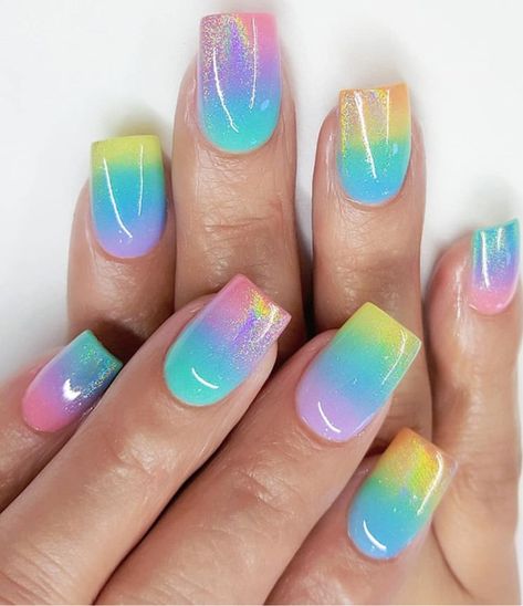 30 Pretty Nail Designs For Summer Nail Art For Girls Kids, Nail Designs Gel Summer, Kids Nail Designs Summer, Nail Ideas For Girls Kids, Colorful Summer Nail Designs, Nail Designs For Kids Cute, Gel Nail Designs For Kids, Summer Kids Nails, Nail Ideas For Kids Cute