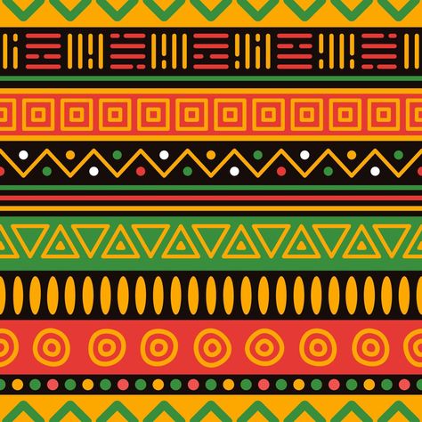 Pan African Color Seamless Pattern African Motifs Pattern, African Fabric Patterns Textile Design, African Culture Patterns, Africa Art Design Culture, South African Patterns, African Poster, South Africa Art, Africa Art Design, South African Design