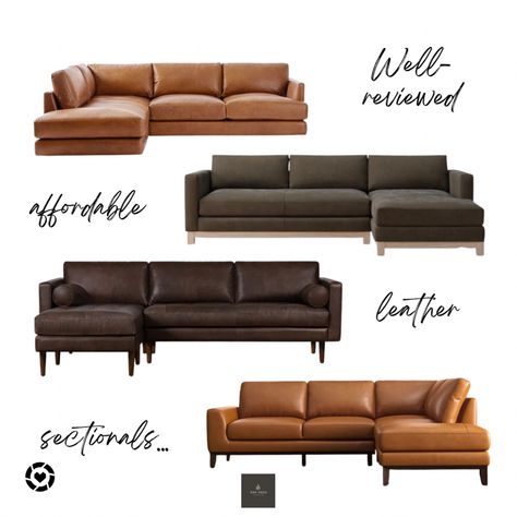 Leather Couch With Chaise, Dark Brown Leather Sectional, Leather Sectional Living Room, Modern Leather Couch, Modern Leather Sectional Sofas, Leather Couch Sectional, Modern Leather Sectional, Leather Sectionals, Leather Chaise Sectional