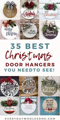 Diy Christmas Plaques Wooden Signs, Cricut Christmas Wreath Ideas, Round Wooden Door Hangers Diy Christmas, Christmas Wooden Rounds, Circle Wooden Signs, Round Boards Ideas, Circle Signs Wooden Diy, Round Signs Wood Diy, Wooden Circle Crafts