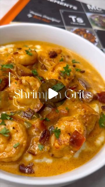 Dirty Grits Recipe, Loaded Grits Recipe, Jalapeño Cheddar Grits, Roux For Shrimp And Grits, Simple Shrimp And Grits, Creamy Shrimp And Grits Recipe Southern, Shrimp And Grits For A Crowd, Shrimp And Grits Sauce Recipe, Shrimp And Grits No Bacon