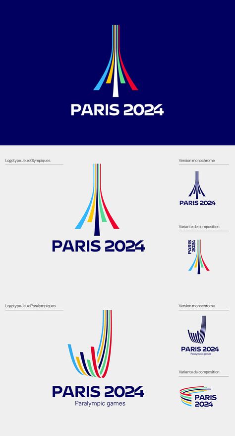 Have a look at this alternative #graphicdesign and #branding proposal created by studio Graphéine for the 2024 Summer #Olympics in Paris. #logodesign Games Graphic Design, Brand Proposal, Olympic Logo, Typo Logo Design, 2024 Summer Olympics, Logo Minimalista, Parallel Lines, Typo Logo, Event Logo