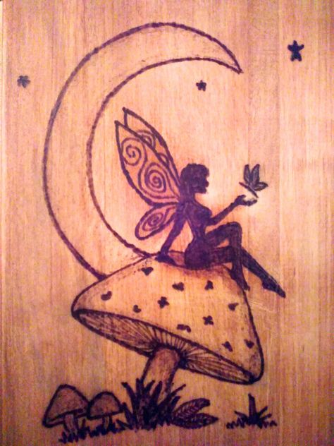 Fairy With Flowers, Mushroom Drawing Fairy, Fairy And Mushroom, Fairy Garden Ideas Drawing, Fairy Art Easy, Fairy And Mushroom Drawing, Fairy Aesthetic Drawing, Fairy Garden Drawing Ideas, Fairy Mushroom Art