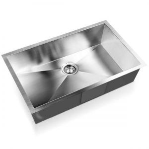 Stainless Steel Kitchen Laundry Sink 700 x 450mm Mount Silver, Topmount Sink, Kitchen Basin, Stainless Steel Sink, Steel Kitchen Sink, Clean Sink, Laundry Sink, Stainless Steel Kitchen Sink, Stainless Steel 304