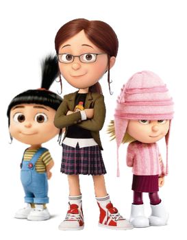 3 Trio Halloween Costumes, Dispical Me 4, Despicable Me Sisters, Group Cartoon Characters, Iconic Trios Female, Trio Sisters, Margo Edith Agnes, Cartoon Duos, Famous Trio