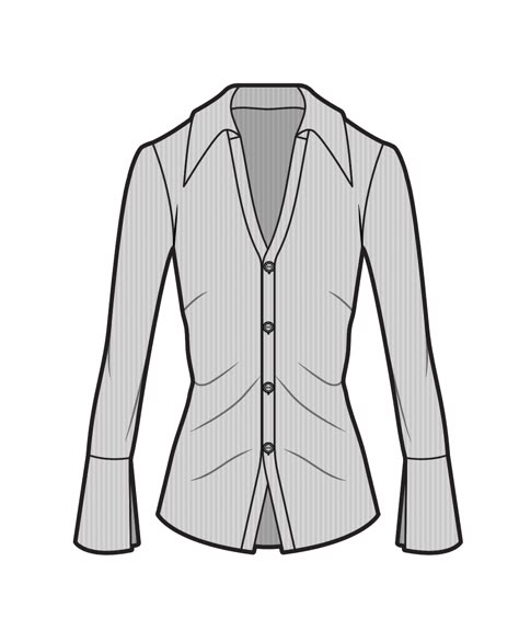 #cad #caddrawings #specdrawing #techpack #spec #techpackdrawing #techinicalsketches #fashiondesigndrawing #technicalshirtdrawings #cadshirtdrawings #specshirtsketches Button Shirt Drawing, Long Sleeve Shirt Drawing, Tops Flat Sketch, Technical Sketch, Technical Flats, Clothing Templates, Sketch Template, Shirt Drawing, Designer Kurti Patterns