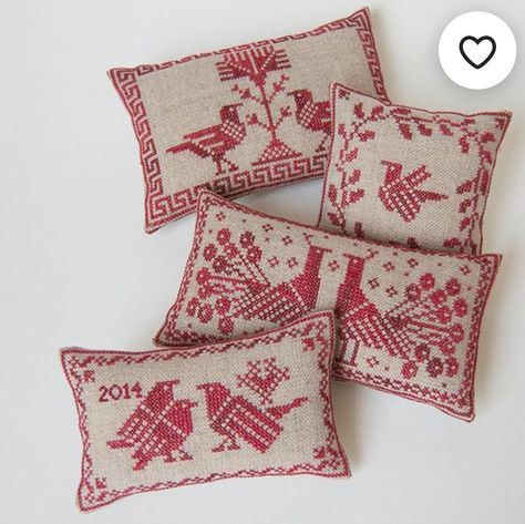 Modern Folk Embroidery, Modern Folk, Redwork Embroidery, Cross Stitch Supplies, Birds Of A Feather, Learn Embroidery, Folk Embroidery, Antique Quilts, Modern Embroidery