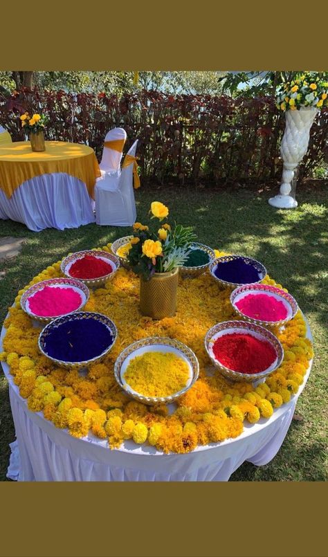 Office Holi Decoration, Haldi Holi Theme, Holi Selfie Point, Holi Party Snap, Holi Event Decor Ideas, Wedding Holi Party, Holi Decor Ideas, Holi Fake Snap, Holi Backdrop Ideas