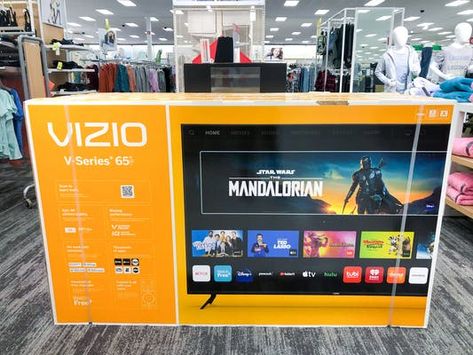 Vizio 65" TV, Only $451 at Target (Reg. $630) Baking Supplies Storage, Vizio Smart Tv, Target Deals, Target Gift Cards, Target Gifts, New Tv, Krazy Coupon Lady, Baking Supplies, Smart Tv