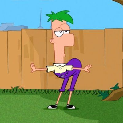 Ferb And Vanessa, Phineas And Ferb Memes, Bloods Quote, Phineas E Ferb, Phineas Y Ferb, Cartoons Dancing, Spongebob Funny, Phineas And Ferb, Cartoon Memes