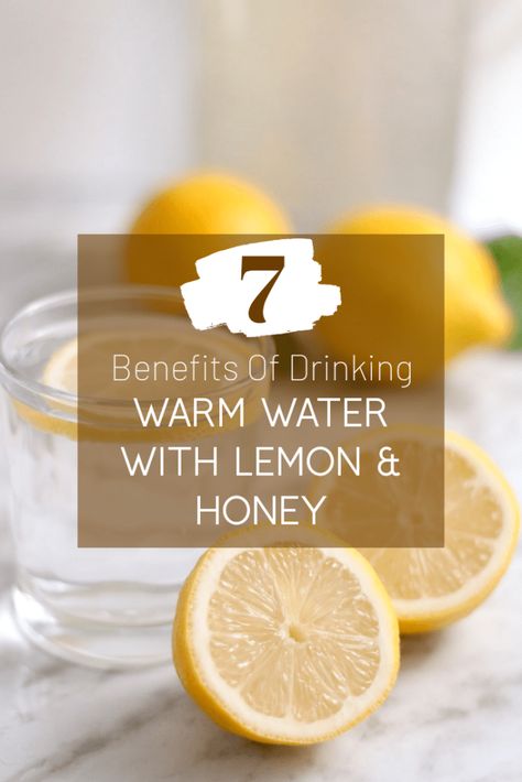 Benefits Of Drinking Warm Water, Health Benefits Of Walnuts, Honey Lemon Water, Honey And Warm Water, Water With Lemon, Honey Drink, Hot Lemon Water, Water Challenge, Warm Lemon Water