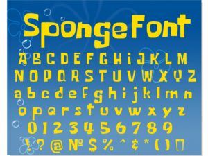 Shop | Vectorency Toy Story Font, Dbz Drawings, Spongebob Birthday Party, Spongebob Party, Spongebob Birthday, Toy Story Shirt, Hand Lettering Fonts, Typeface Font, Halloween Fonts