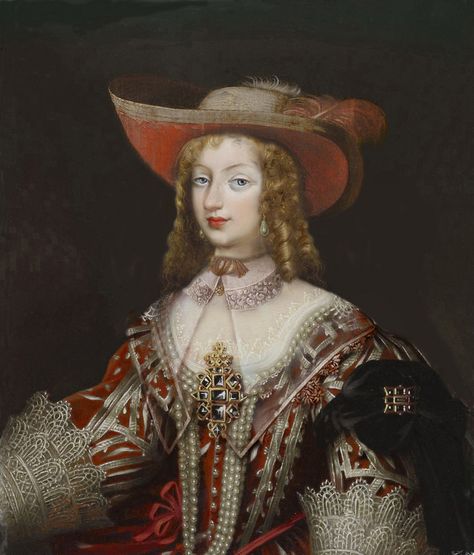 Christine Marie of France (1606-1663), Duchess of Savoy by ? (location ?). From pinterest.com/ekrahnstver/17-jh/; fixed all edges, redid lower left corner, and removed spots with Photoshop Marie Therese Of France, Royal Paintings, Artsy Wallpaper, 17th Century Portraits, Marie De Medici, Inspirational Paintings, 17th Century Fashion, French Royalty, Royal Aesthetic