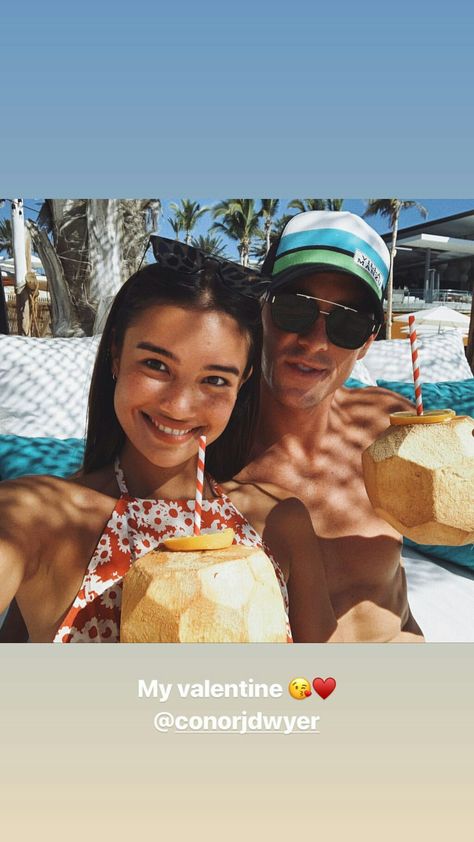 Conor Dwyer and Kelsey Merritt (Valentines 2019) Conor Dwyer, Kelsey Merritt, Couple Goals, Captain Hat, Fashion Inspo, Valentines, Valentine's Day