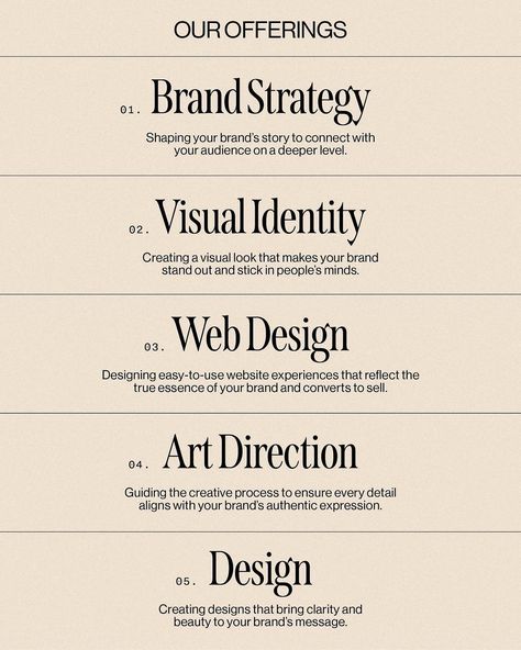 NOW BOOKING 𝒀𝑶𝑼𝑹 PROJECT ↓ From defining your messaging framework to creating a unique identity to refreshing your online presence and all your brand assets, we’re here to take you to the the next level of intentional business building. → Brand Strategy → Visual Identity → Web design → Art Direction → Design AND so much more. If you’re a seasoned business ready to invest in a *major* glow-up, or a small business just starting out, we’re here to help you make your mark—deliberately &... Brand Messaging Framework, Building Brand, Brand Assets, Now Booking, Business Building, Brand Story, Make Your Mark, Online Presence, Brand Strategy