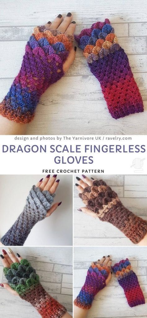 Crochet Dragon Pattern, Fingerless Gloves Crochet Pattern, Glove Pattern, Crochet Gloves Pattern, Gloves Pattern, Crochet Dragon, Kids Crochet, Crochet Fingerless Gloves, Crochet Design Pattern