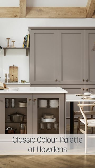 Howdens on Instagram: "Can’t go wrong with classic. ✨  Take inspiration from our classic colour palette across our Chilcomb and Elmbridge ranges. Click the link in bio to explore the full range." Classic Colour Palette, Howdens Kitchen, Howdens Kitchens, Classic Color Palette, Colour Palette, Click The Link, Kitchen Ideas, Link In Bio, Range