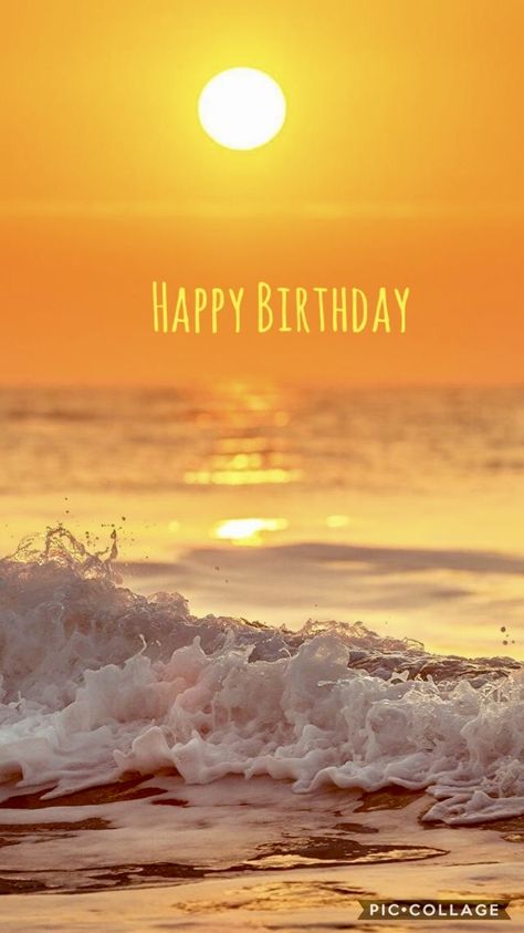 Happy Birthday Beach Images, Happy Birthday Hearts, Happy Birthday Cat, Happy Birthday Man, Birthday Wishes Greetings, Birthday Greetings Friend, Happy Birthday Art, Happy Birthday Greetings Friends, Cute Happy Birthday