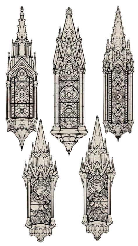 Goth Architecture Tattoo, Gothic Architecture Drawing Easy, Goth Mural, Gothic Cathedral Drawing, Gothic Church Drawing, Gothic Church Tattoo, Gothic Cathedral Tattoo, Gothic Architecture Tattoo, Gothic Catholic