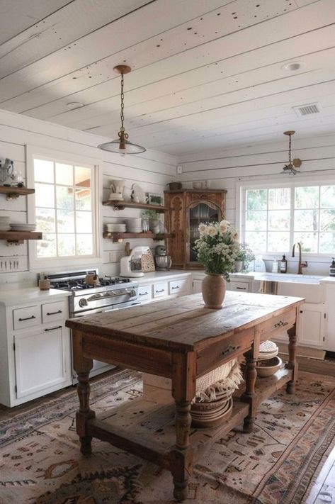 A Guide to Creating Rustic Yet Traditional Farmhouse Style Farm Country Kitchen, Kitchen Remodel Rustic Farmhouse Decor, Cottage Farmhouse Decor Kitchen, Vintage Cottage Farmhouse Decor, English Cottage Interiors Cozy Kitchen, Old Farmhouse Cabinets, 1800s Farmhouse Kitchen, Rustic Country Kitchens Farmhouse Style, English Farmhouse Interiors