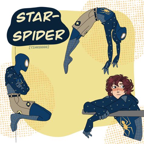 Spider Sons Art, Pose Reference Mellon Soup, Spider Sonas Poses, Spiderman Base Pose, Spider Sonas Male, Spiderman Oc Suit Female, Spidersona Oc Male, Spider-man Poses, Spiderman Oc Suit