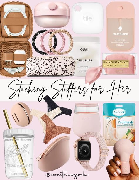 Wife Gift Guide, Stocking Stuffers For Wife, Women Stocking Stuffers, Amazon Christmas Gifts, Girly Christmas Gifts, Stocking Stuffers For Mom, Stocking Stuffers For Girls, Stocking Stuffers For Her, Gift Guide Women